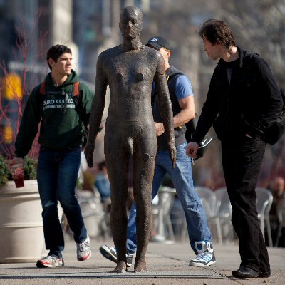 Event Horizon by Antony Gormley, Madison Sq. NY