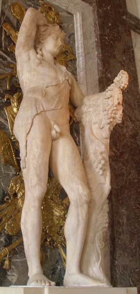 sculpture in the Hall of Mirrors, Palace of Versailles