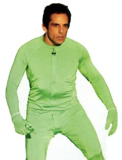 Ben Stiller in green BVDs