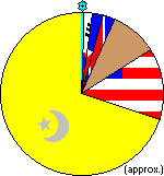 Pie chart: who circumcises